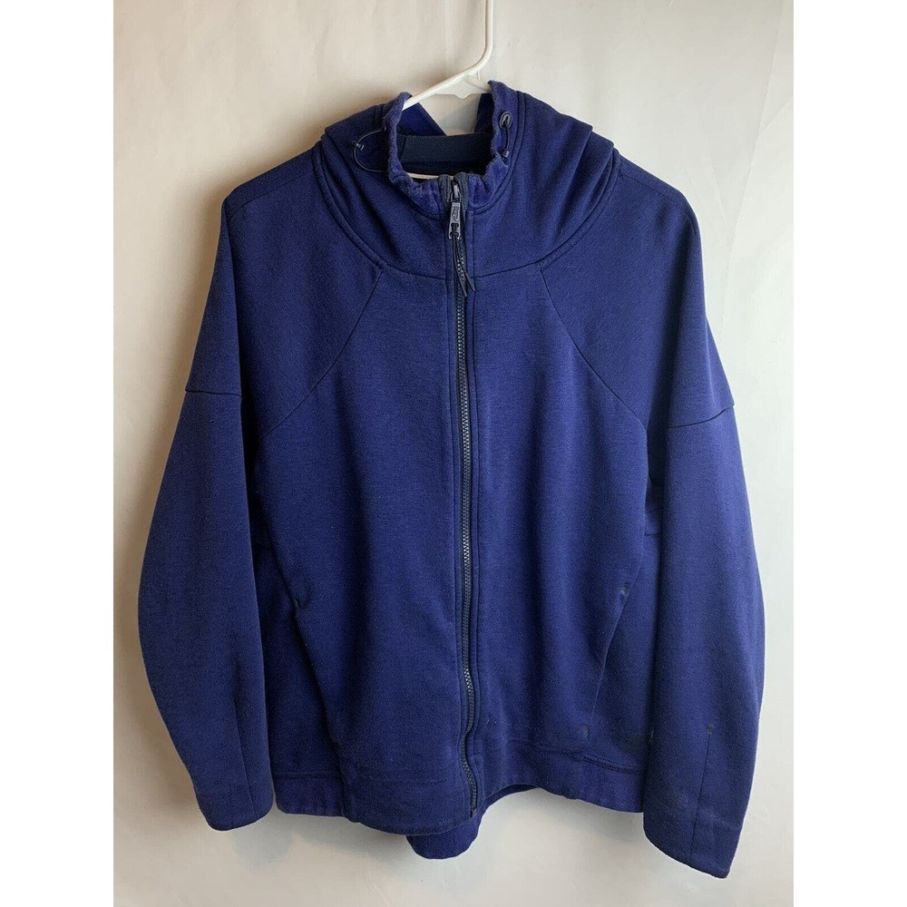 Nike Tech Fleece Full Zip Hoodie Womens 806329-457 Deep Royal Blue Hoody Size S